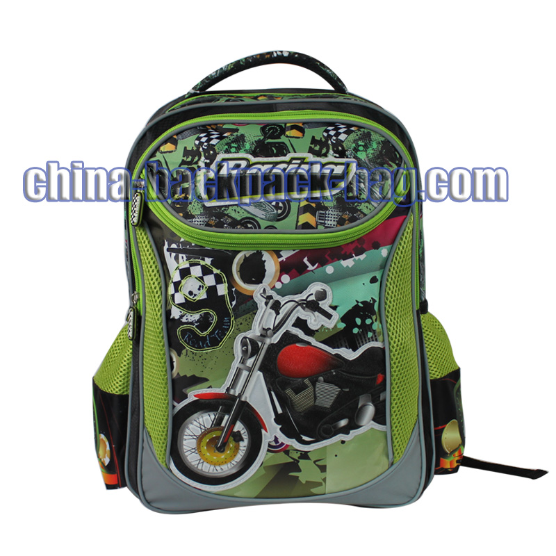 Racing Motor School Backpacks, ST-15TR02BP