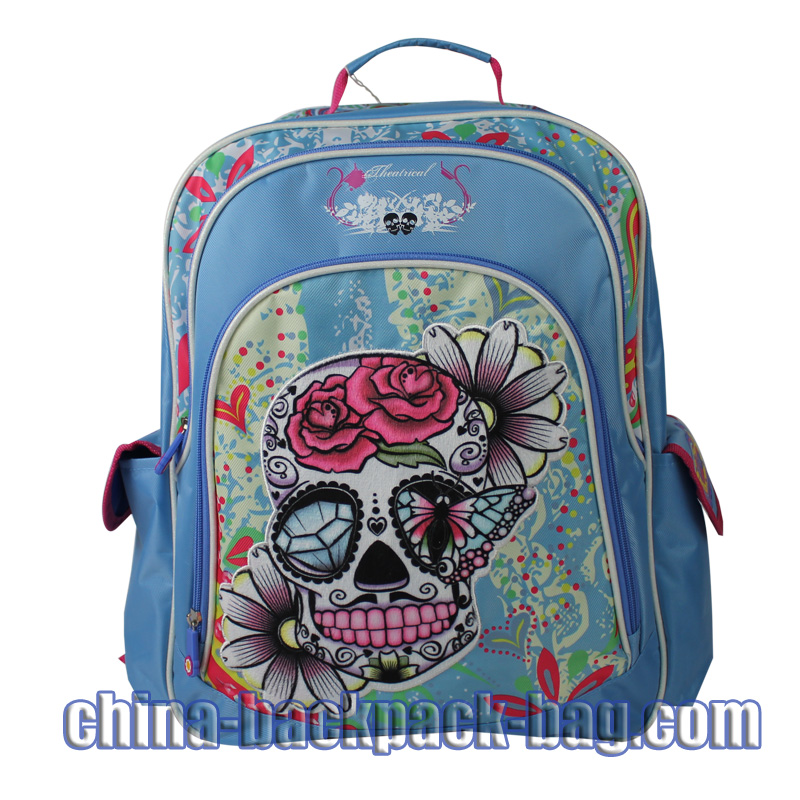 Skull Kids Backpack Bags, ST-15JH01BP