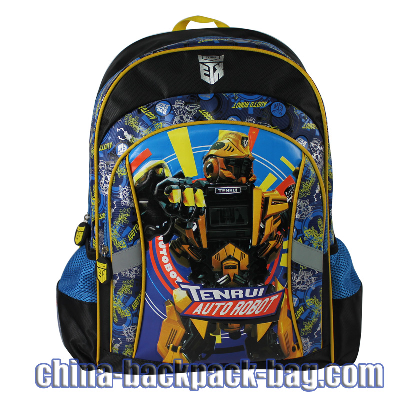 Transformers Carton Children Backpacks, ST-15TA02BP