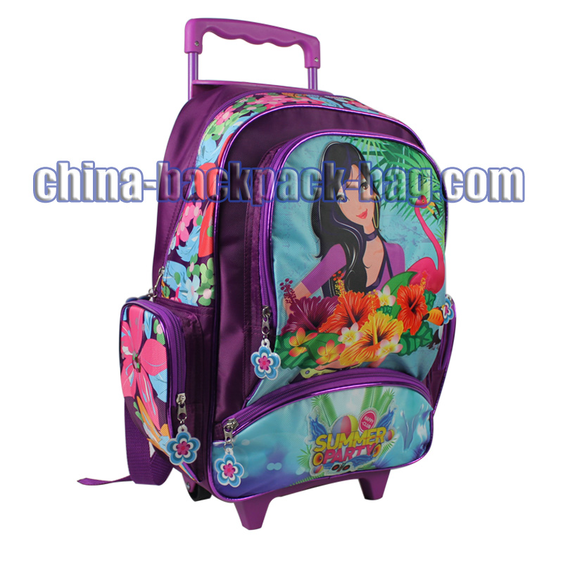 Boutique Girls Trolley Backpack, ST-15SM06TR