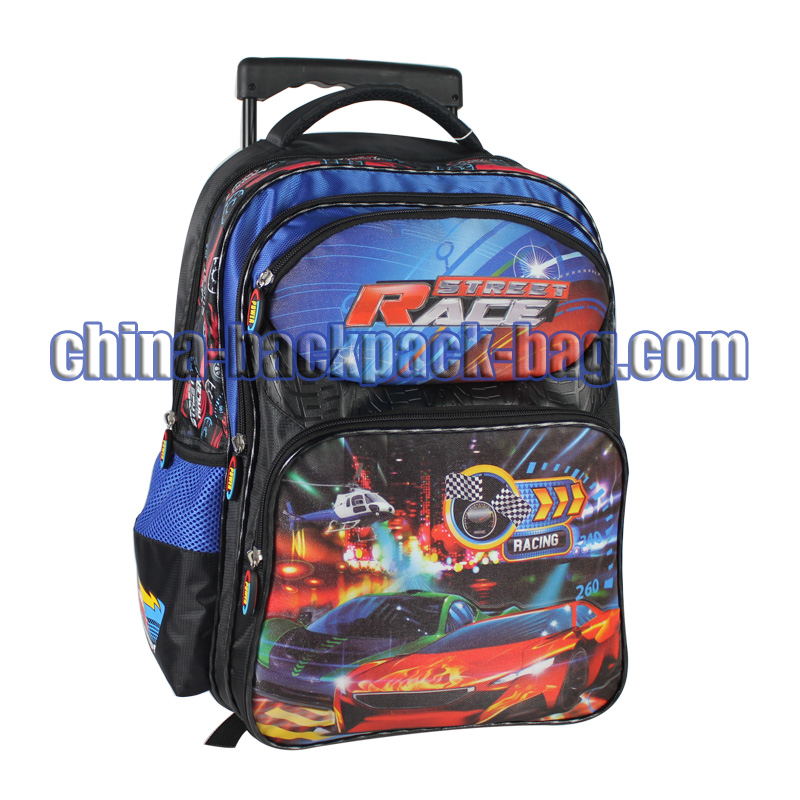 Race Car Kids Trolley Bags, ST-15SR04TR